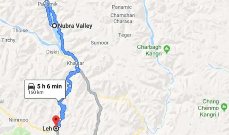 How to Reach Kuzey Resort From Nubra Photo How to Reach Kuzey Resort From Nubra